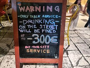 Alkoholverbot in Kroatien