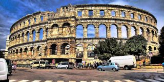Amphitheater in Pula