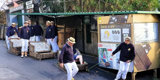 Korbschlitten auf Madeira