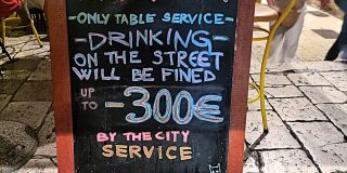 Alkoholverbot in Kroatien